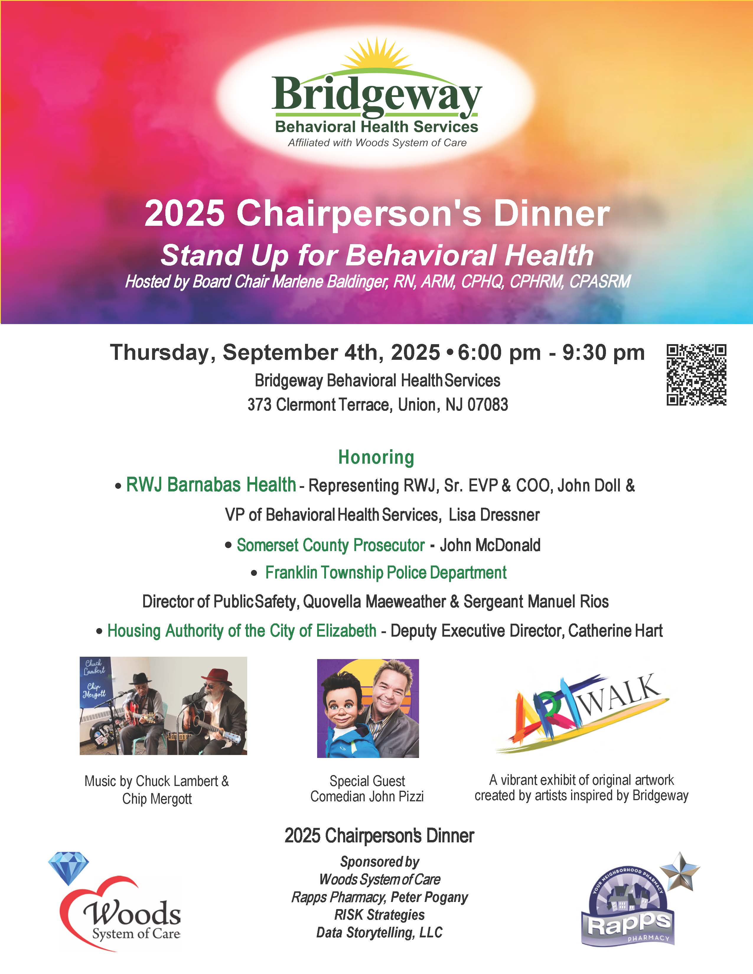 Chairperson's Dinner 20225